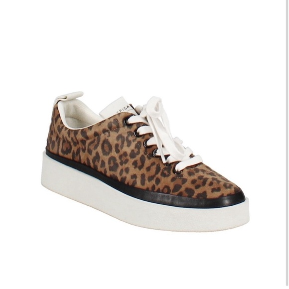 Via Spiga V-Mae leopard print Platform Sneakers size 9 - Picture 5 of 5